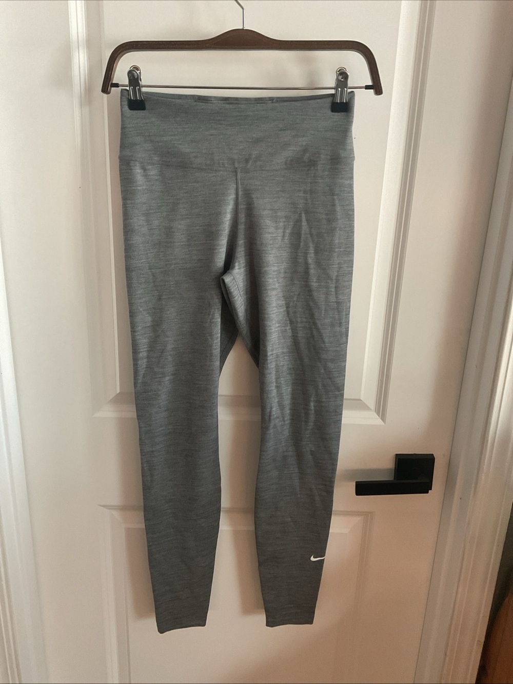 Nike Dri-Fit - Gray Heather Performance Leggings - Ladies Size Small